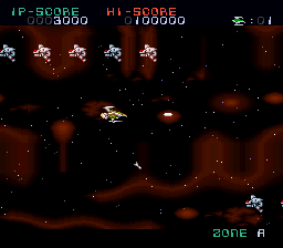 Darius Force screenshot 3 for Super Famicom